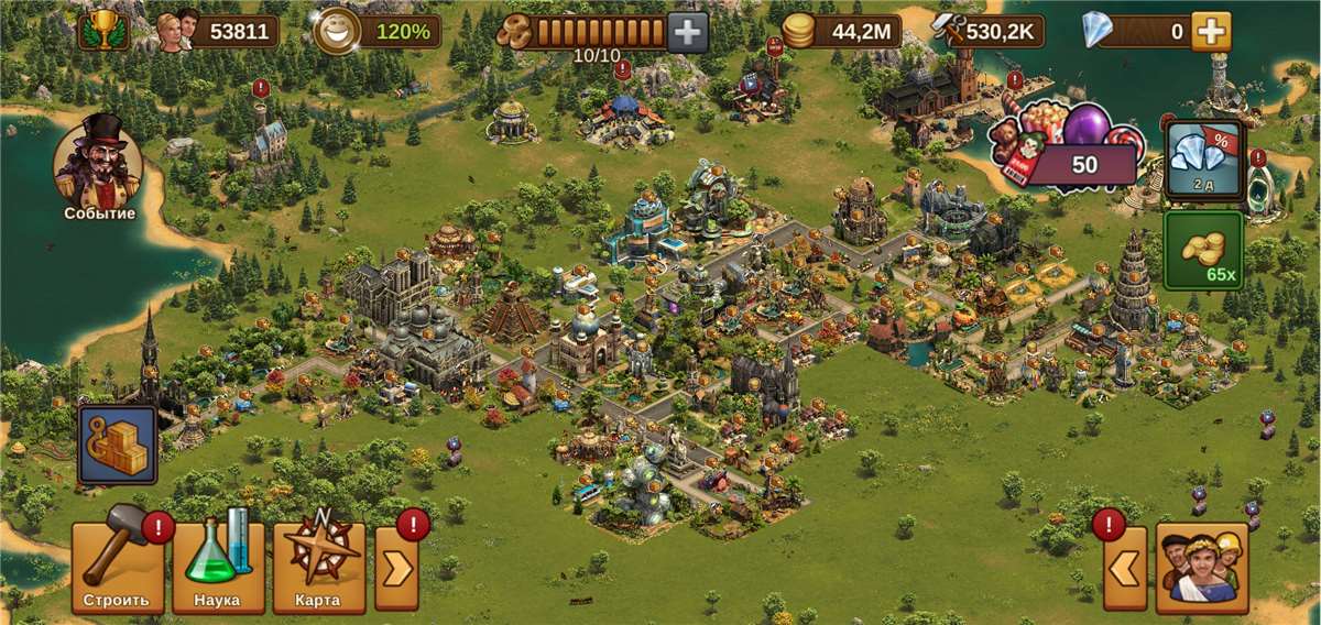 продажа аккаунта к игре Forge of Empires